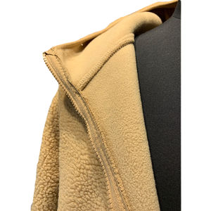 Chaquetas Ajustables de Sherpa para Mujer, Nuevo Modelo, Servicio OEM, Chaqueta Transpirable para Mujer, Tallas Grandes, Ropa al por Mayor Personalizada - Product Image 2