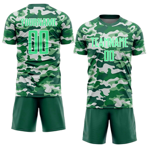 2025 camiseta de fútbol Unisex nuevo uniforme de fútbol de club con logotipo personalizado y Impresión de nombre de secado rápido 100% poliéster para adultos - Product Image 4