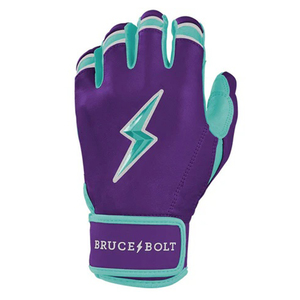 Guantes de bateo estilo BRUCE BOLT de alta calidad para béisbol Premium Cabretta cuero puño corto diseño 100% calidad - Product Image 2