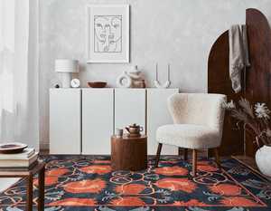 Handmade Persian Wool Carpet High Oushak Cut Pile Area Rug <b>Sets</b> <b>for</b> Living Room 10x14 Sizes Embroidered Abstract Minimum 1 Piece - Product Image 6