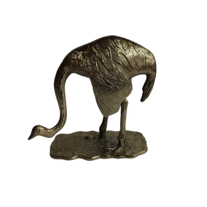 Sculpture moderne maison bureau bureau salon Table décor décoratif couleur or fini Sculpture pour la décoration intérieure - Product Image 1