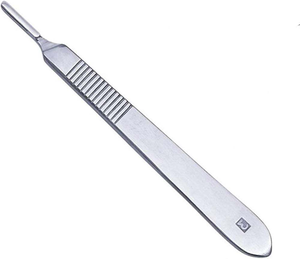 Ergonomic Lightweight Durable Stainless Steel Manual <b>Scalpel</b> Handle No. 3/4/7 Precision <b>Blade</b> Holder Surgical Instruments 1 Year - Product Image 1