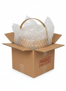 Ready Ship Modern Metal Gift <b>Hamper</b> Basket Handle for Festive Corporate Wedding Gifting | Eco-Friendly Multifunction <b>Storage</b> - Product Image 3