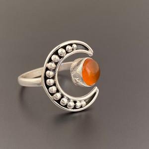 Sólido 925 plata esterlina clásico mejor diseño cornalina piedra preciosa anillo hecho a mano joyería 925 sello anillo de plata esterlina joyería - Product Image 2