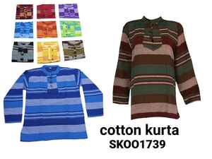 โบฮีเมียนอินเดียลำลองสไตล์ผู้หญิงผ้าฝ้าย100% อบอุ่นมีซิปลายทางแนวนอนดีไซน์สวย - Product Image 3