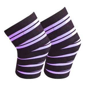 Rodillera Deportiva Ajustable para Gimnasio, Soporte Elástico para Rodilla, Envolturas para Entrenamiento, Levantamiento de Pesas, Alta Elasticidad - Product Image 1