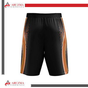 Pantalones cortos de baloncesto de malla elegantes para hombre hechos a medida al por mayor, ropa informal de fitness, pantalones cortos de gimnasio, ropa de baloncesto OEM - Product Image 6