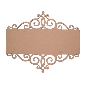 Article décoratif de base de plaque signalétique en MDF de meilleure qualité taille personnalisée fabrication de base de plaque signalétique en MDF en Inde - Product Image 4