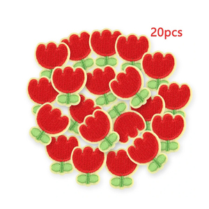 Parches bordados de diseñador personalizados bordados hechos a mano al por mayor insignias bordadas OEM - Product Image 4