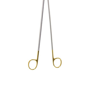 Ciseaux vasculaires Debakey TC Ciseaux vasculaires chirurgicaux Debakey coudés 45 degrés 7 "Instruments généraux en acier inoxydable chirurgical - Product Image 6