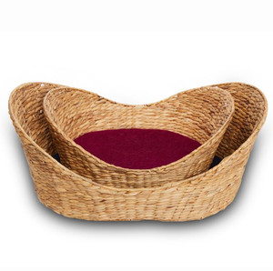 Seagrass Hyacinth Pet <b>Bed</b> Rattan Pet Swing <b>House</b> for Dogs and Cats Animal Pet Accessory From Vietnam - Product Image 4