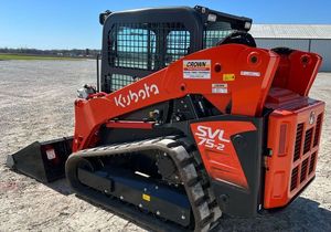 Chargeuse compacte à dérapage Kubota SVL 75-2 assez utilisée avec pompe et roulement Puissance 75KW Charge nominale de 5 à 10 tonnes - Product Image 5