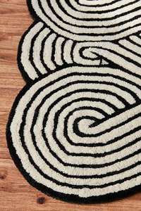 Good Quality Modern Wool Floor Decoration Rissa Carpets <b>Rugs</b>-Eco-Friendly Non-Slip PET Friendly <b>for</b> Living Room Bedroom Office - Product Image 4