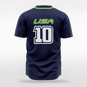 Premium Men's <b>Baseball</b> Jersey Terry Moisture Wicking, OEM Bulk Order - Product Image 2