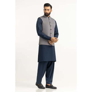 เสื้อกั๊กกันลมผู้ชายทรงเข้ารูป ดีไซน์ทันสมัย ติดกระดุม ผ้าแคนวาส โพลีเอสเตอร์ สำหรับกิจกรรมกลางแจ้ง-รุ่น WC-STY25-009 - Product Image 2