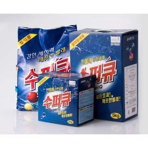 Detergente en polvo de alta calidad Super Q Landury Ecológico y más vendido Hecho en Corea para uso en ropa - Product Image 1