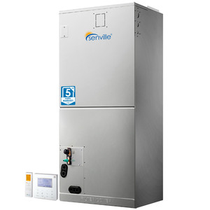 Système de climatisation central à pompe à chaleur split 4 tonnes, 48 000 BTU, Inverter, CEE 16.5 SEER2, écoénergétique, garantie 5 ans - Product Image 2