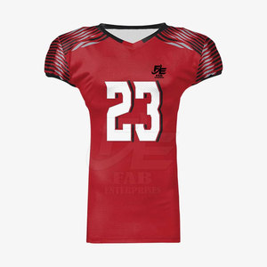 Uniformes personalizados de fútbol americano a granel con sublimación de tinte completo y opciones de diseño reversible - Product Image 1