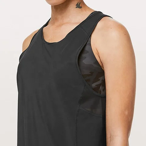 Haute qualité sur mesure hommes débardeur vente chaude respirant Gym entraînement entraînement porter tricoté tissage col en v 100% - Product Image 3