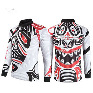 Camisetas de pesca de manga larga personalizadas para mujer, camisetas de pesca de secado rápido sublimadas, ropa de pesca OEM - Product Image 2