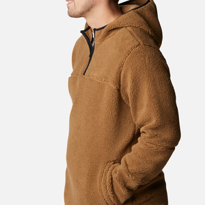 Nueva moda Primavera invierno personalizado impreso cuarto cremallera ropa de calle Sudadera con capucha cuarto cremallera hombres sudaderas con capucha - Product Image 3