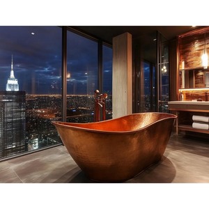 Gorgeous <b>bathtubs</b> retain heat exceptionally well, allowing bathwater to stay warm longer for deeper relaxation and comfort - Product Image 3