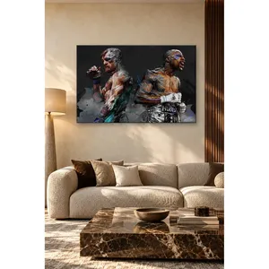 Impression sur toile du match de boxe Fida Mayweather contre McGregor - Product Image 2