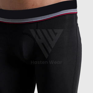 Shorts de sport à taille élastique extensible dans les 4 sens, dernière arrivée, fabrication professionnelle, shorts de compression d'entraînement hautement durables - Product Image 6