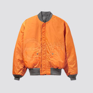 Chaqueta de béisbol de bombardero ajustada informal a precio de fábrica, chaquetas de bombardero personalizadas para hombre más vendidas para ropa de invierno - Product Image 5