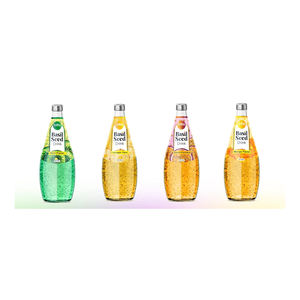 Boisson aux graines de basilic saveur fruits mélangés de haute qualité 290 ml Rita Beverage, Belgique, durée de conservation de 2 ans - Product Image 2