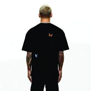 เสื้อยืดผ้าฝ้าย100% สำหรับผู้ชาย, เสื้อยืดแขนสั้นพิมพ์ลายทรงหลวมไซส์ผู้ใหญ่ - Product Image 2