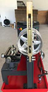 Équipement de réparation automobile ZETAMAK, système de tournage automatique pour redresser les jantes en acier, fer et aluminium pour véhicules - Product Image 3