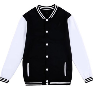 High Quality Custom Men's Denim Varsity <b>Jacket</b> with Viscose Shell Pattern Decorated Breathable <b>Slim</b> <b>Fit</b> Winter Ready - Product Image 1