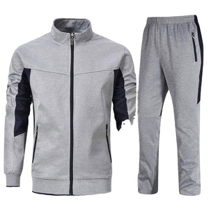 ชุดวอร์มสองชิ้นสำหรับผู้ชายชุดออกกำลังกายผ้าฟลีซชุดออกกำลังกาย - Product Image 1
