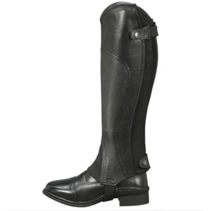 Custom Comfortable Half <b>Chaps</b> for Riders with Durable Design Secure Fit Smooth Finish and Stylish Protection for Daily Horse - Product Image 3