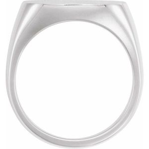 Stylish Square Signet <b>Ring</b> 18K Gold Plated Stainless Steel Fashionable Hip-Hop Cluster Inlay Trendy Number Shape Gift - Product Image 2