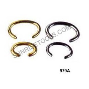 Lazos para relojes de bolsillo, Uds. Surtido de 12, tamaños de 12 a 20mm, uso para accesorios de joyería, herramientas para hacer joyas - Product Image 1