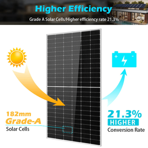 SunGold Power 550W Monocrystalline PERC <b>Solar</b> <b>Panel</b> | UL 61730 + CEC Listed | IP68 J-Box | 1,500V | 25-Year Warranty - Product Image 2