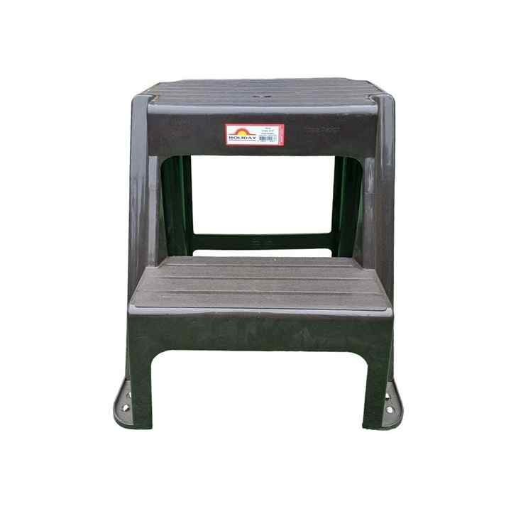HOLIDAY 2-TIER STEP STOOL DARK BROWN TB-165