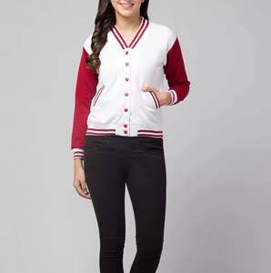 À la mode automne hiver décontracté femmes respirant université veste manteau Sport porter femme université Bomber Letterman Baseball veste - Product Image 2