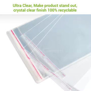 ถุงพลาสติกใสแบบมีกาวในตัวสำหรับบรรจุผักผลไม้แบบใสใส - Product Image 4