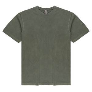 เสื้อยืดผ้าฝ้าย300กรัมแขนสั้นผู้ชายเสื้อคอกลมทรงหลวมระบายอากาศสำหรับผู้ชายผู้หญิงเสื้อยืดรุ่นพื้นฐาน - Product Image 4