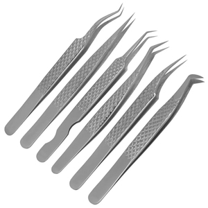 Fourniture directe d'usine pince à épiler à sourcils sur mesure nouveau design à bas quantité minimale de commande pas cher prix quantité en vrac pince à cils - Product Image 5