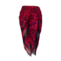 Sarong Para Hombres y Mujeres 100% Rayón 70"x43" Para Playa Pareos de Playa Para Mujer Diseño Personalizado Impreso a Todo Color