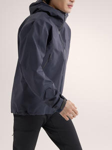 Veste coupe-vent décontractée confortable et respirante à col montant zippé pour homme, coupe moderne durable, coupe-vent souple - Product Image 3