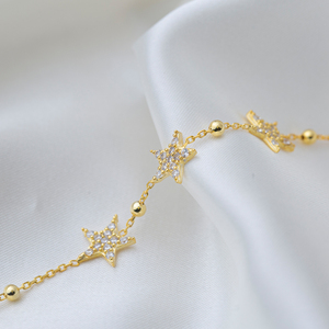 Bracelet en pierre de zircon de conception d'étoile en gros bijoux en argent sterling 925 faits à la main turcs - Product Image 4