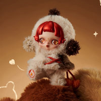 POPMART SKULLPANDA Série Symphonie d'Hiver Boîte Mystère en PVC et Peluche Modèle Aléatoire Figurines d'Animaux à Collectionner Jouets