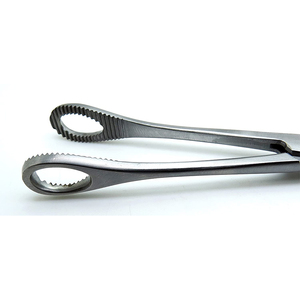 Customized Foerster Manual 10 Inch Straight Serrated Surgical Holding Veterinary <b>Sponge</b> Forceps Instrument Set - Product Image 4