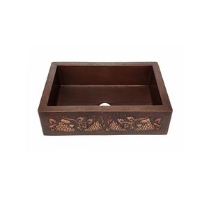 Fregadero de cocina de cobre Fregadero de cascada de acero inoxidable Cocina Pantalla digital Fregadero de cocina Grifo de agua de cobre de latón - Product Image 6