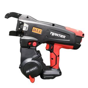 Máquina atadora de alambre inalámbrica de doble nivel RB-440T-B2C/1450A de alta demanda con 2 baterías y tijeras para cabello - Product Image 1